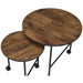 Acme Furniture Oblis Nesting Tables 83150 IMAGE 3