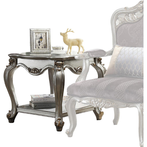 Acme Furniture Picardy End Table 83467 IMAGE 1