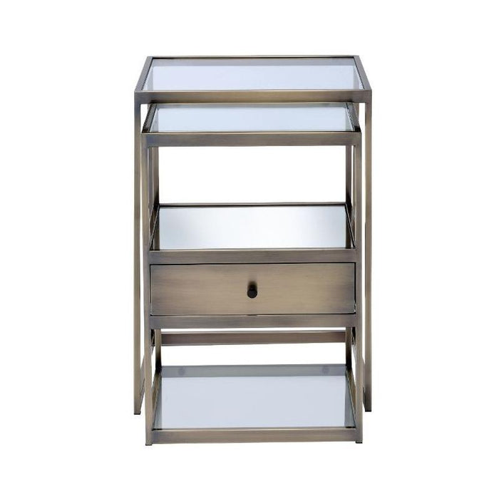 Acme Furniture Enca Nesting Tables 84470 IMAGE 3