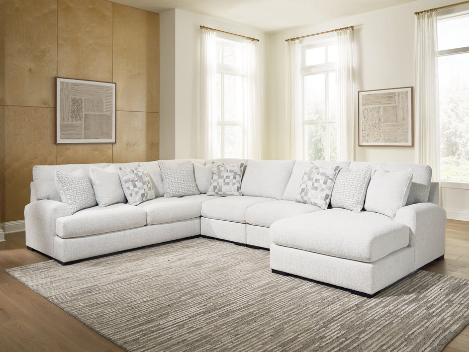 Misty-Lakes Sectional with Chaise - BWO Furniture & Mattresses