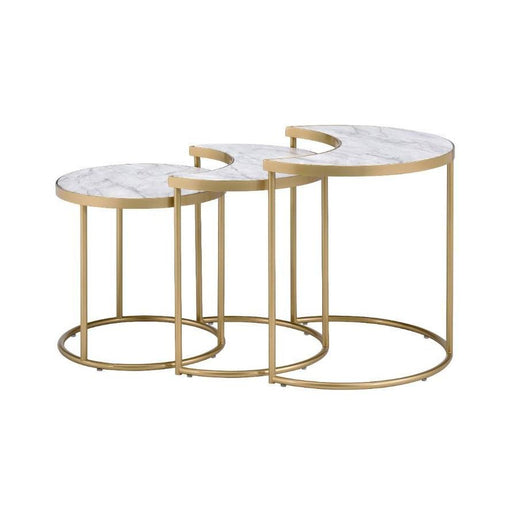 Acme Furniture Anpay Nesting Tables 85390 IMAGE 2