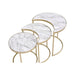 Acme Furniture Anpay Nesting Tables 85390 IMAGE 3