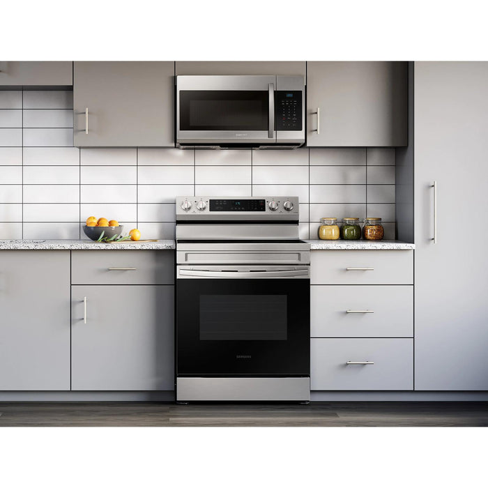 Samsung 30-inch Freestanding Electric Range with Rapid Boil™ NE63A6311SS/AA IMAGE 11