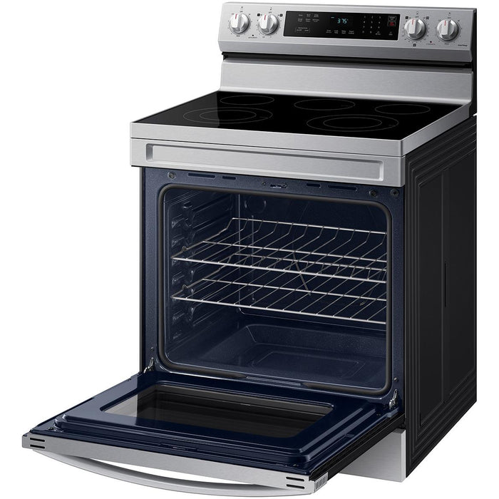 Samsung 30-inch Freestanding Electric Range with Rapid Boil™ NE63A6311SS/AA IMAGE 8