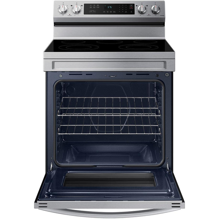 Samsung 30-inch Freestanding Electric Range with Rapid Boil™ NE63A6311SS/AA IMAGE 9