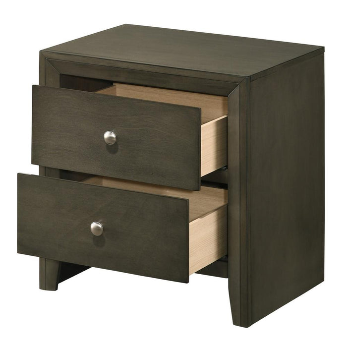 Acme Furniture Ilana 2-Drawer Nightstand 28473 IMAGE 3