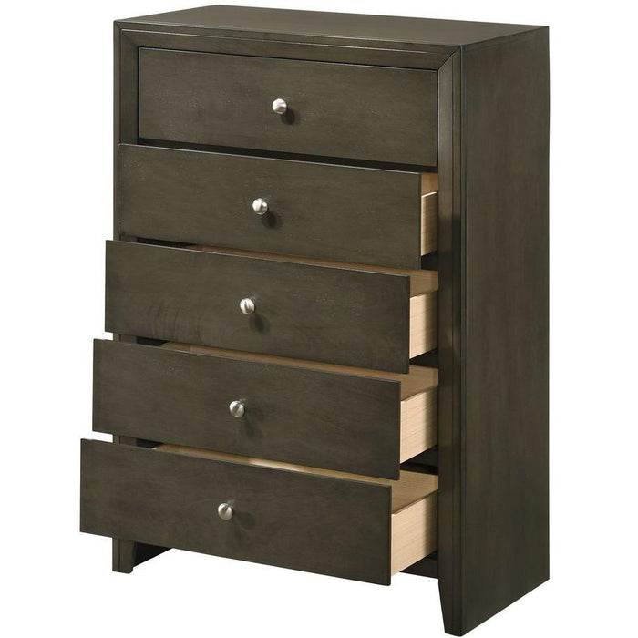 Acme Furniture Ilana 5-Drawer Chest 28476 IMAGE 3