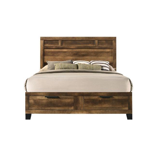 Acme Furniture King Panel Bed with Storage 28587EK IMAGE 1