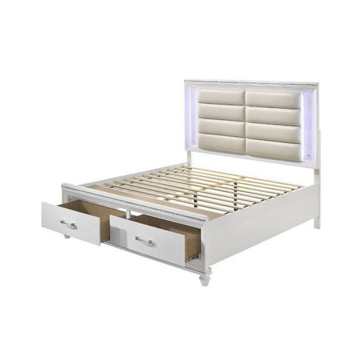 Acme Furniture King Panel Bed with Storage 28737EK IMAGE 2