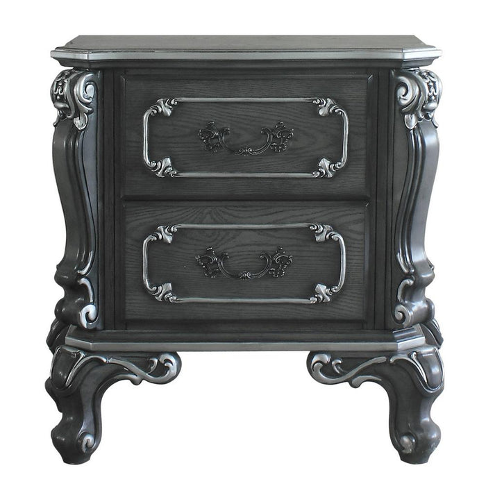 Acme Furniture House Delphine 2-Drawer Nightstand 28833 IMAGE 1