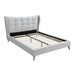 Acme Furniture Duran Queen Upholstered Panel Bed 28960Q IMAGE 2