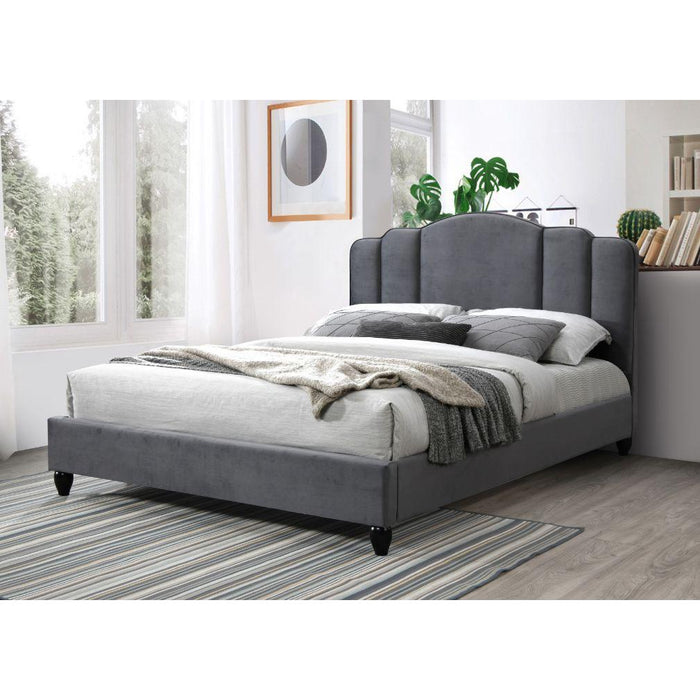 Acme Furniture Glada Queen Upholstered Panel Bed 28970Q IMAGE 3