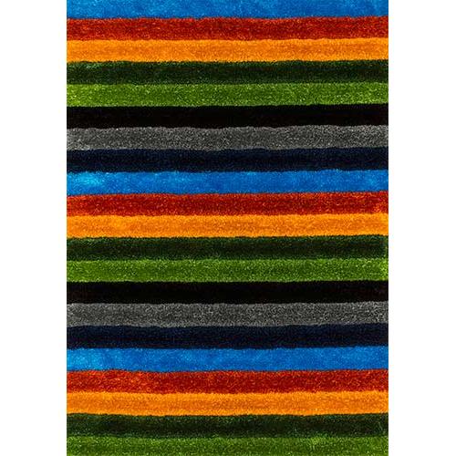 Persian Weavers Rugs Rectangle 3D Shaggy 3D-808 5'x8' Rug - Multi IMAGE 1