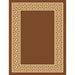 Persian Weavers Rugs Rectangle Bahamas BH 661 5'x8' Rug - Chocolate IMAGE 1