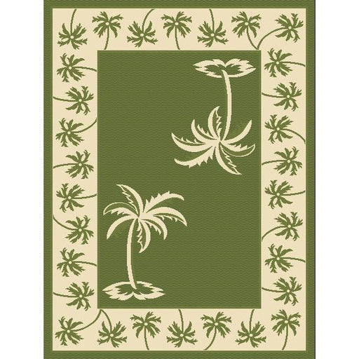 Persian Weavers Rugs Rectangle Bahamas BH 671 5'x8' Rug - Sage Green IMAGE 1