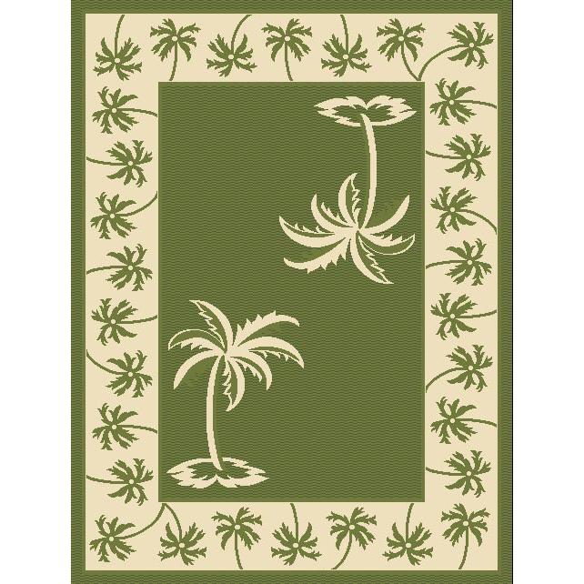 Persian Weavers Rugs Rectangle Bahamas BH 671 5'x8' Rug - Sage Green IMAGE 1