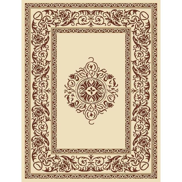 Persian Weavers Rugs Rectangle Bahamas BH 662 9'x11' Rug - Beige IMAGE 1