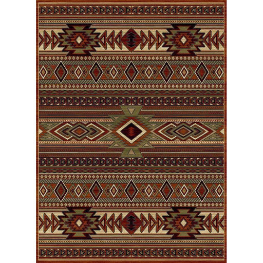 Persian Weavers Rugs Rectangle Cambridge CAM-1055 8'x10' Rug - Red Rust IMAGE 1