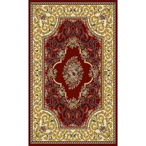 Persian Weavers Rugs Rectangle Concord CONCORD-312 5'x7' Rug - Burgundy IMAGE 1