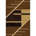 Persian Weavers Rugs Rectangle Davincii DAV-411 5'x7' Rug - Chocolate IMAGE 1