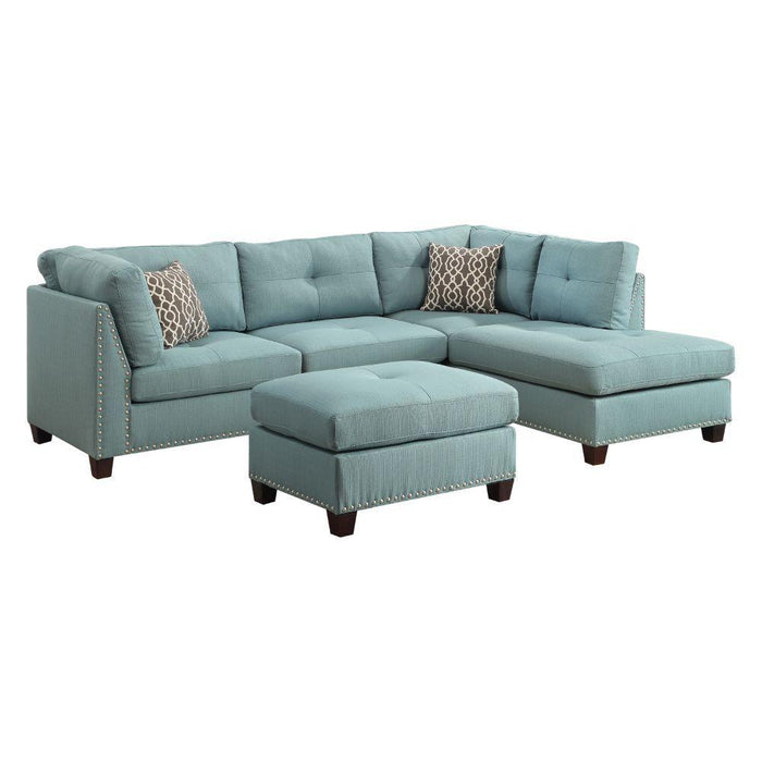 Acme Furniture Laurissa Fabric 2 pc Sectional 54395 IMAGE 3