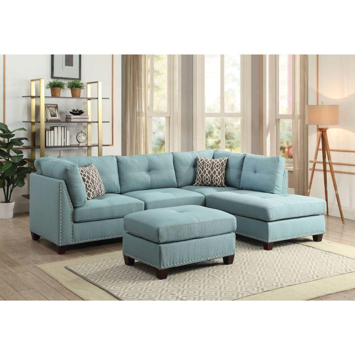 Acme Furniture Laurissa Fabric 2 pc Sectional 54395 IMAGE 8