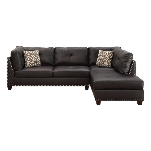 Acme Furniture Laurissa Polyurethane 2 pc Sectional 54405 IMAGE 2