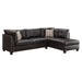 Acme Furniture Laurissa Polyurethane 2 pc Sectional 54405 IMAGE 4