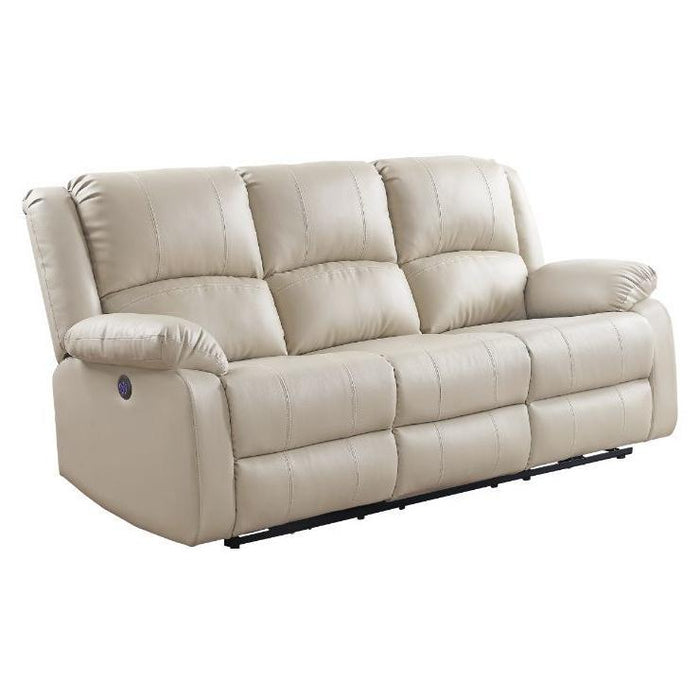 Acme Furniture Zuriel Power Reclining Polyurethane Sofa 54610 IMAGE 2