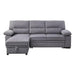 Acme Furniture Nazli Fabric Sleeper Sectional 55525 IMAGE 1