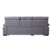 Acme Furniture Nazli Fabric Sleeper Sectional 55525 IMAGE 5