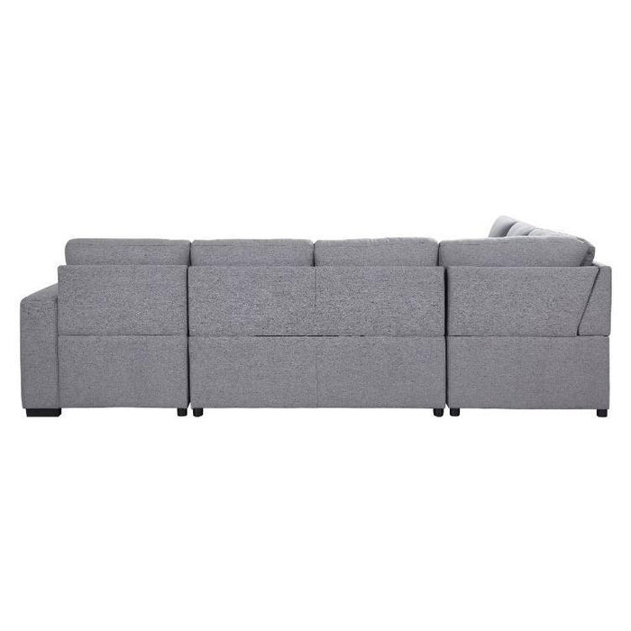 Acme Furniture Nardo Fabric Sleeper Sectional 55545 IMAGE 5