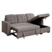 Acme Furniture Chambord Fabric Sleeper Sectional 55555 IMAGE 3