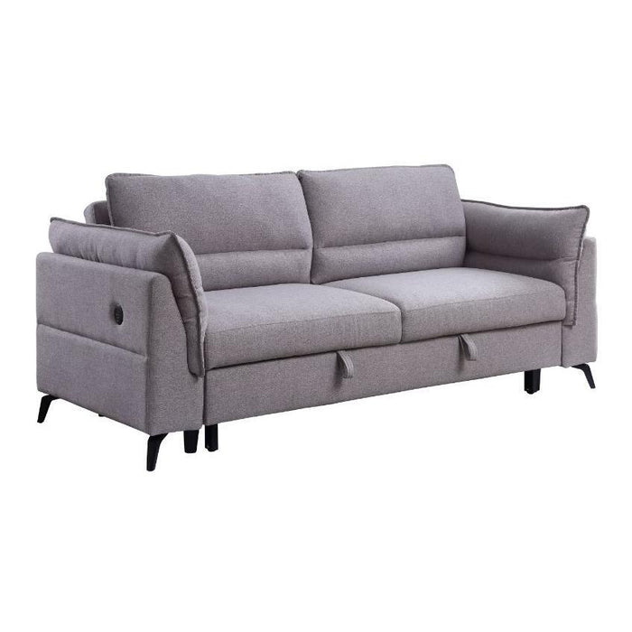 Acme Furniture Helaine Fabric Sofabed 55560 IMAGE 2