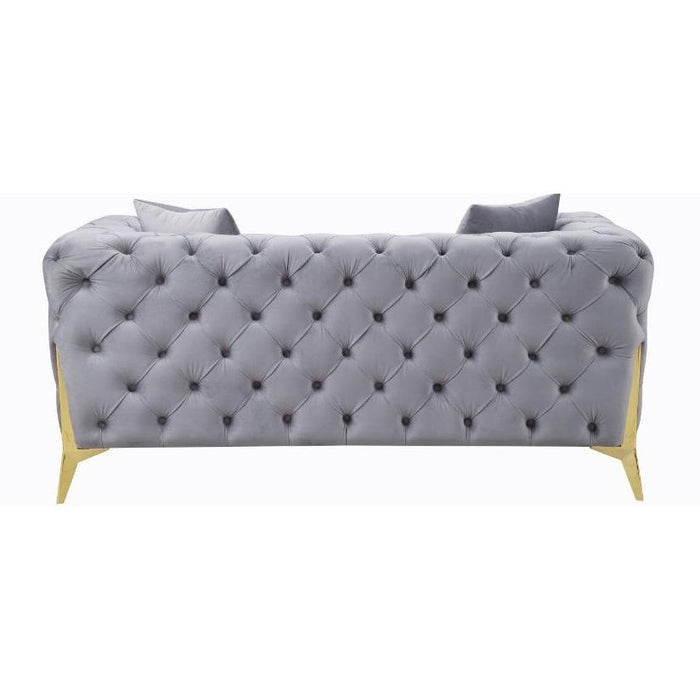 Acme Furniture Jelanea Stationary Fabric Loveseat 56116 IMAGE 3