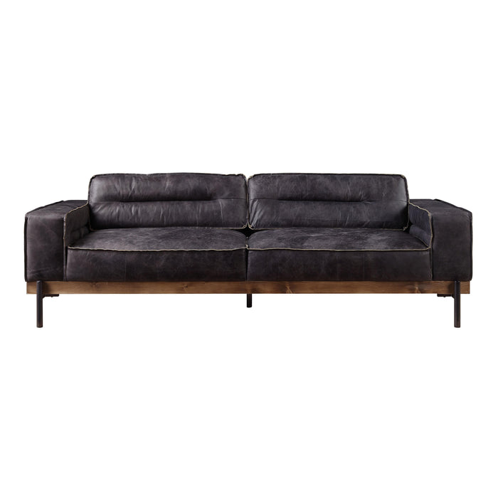 Acme Furniture Silchester Stationary Leather Sofa 56505 IMAGE 1