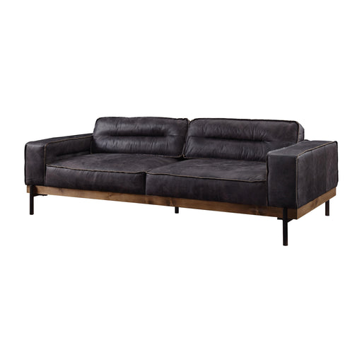 Acme Furniture Silchester Stationary Leather Sofa 56505 IMAGE 2