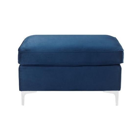 Acme Furniture Jaszira Fabric Ottoman 57345 IMAGE 1