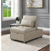 Acme Furniture Hidalgo Fabric Sleeper Chair 58246 IMAGE 7