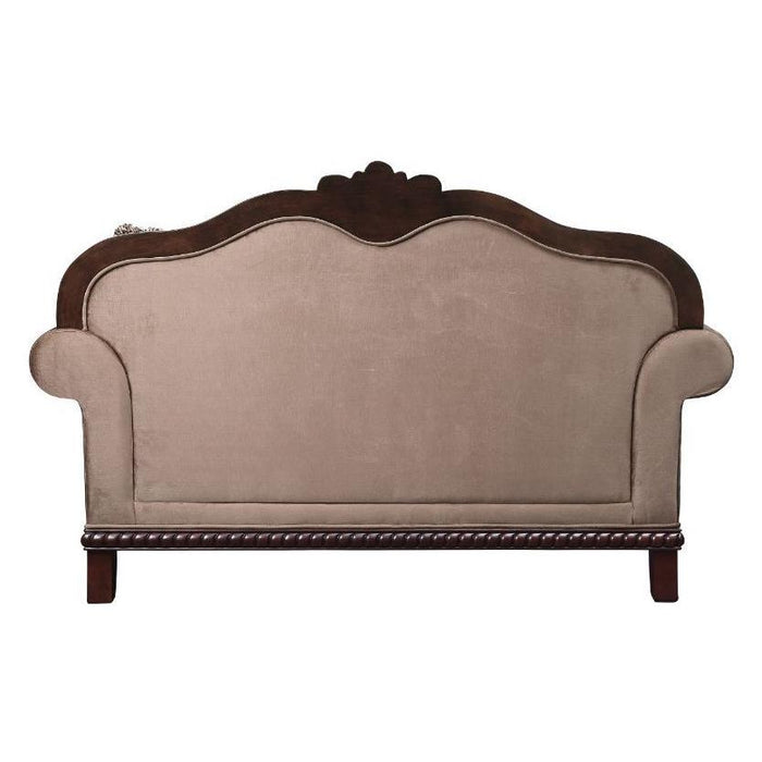 Acme Furniture Chateau De Ville Stationary Fabric Loveseat 58266 IMAGE 3