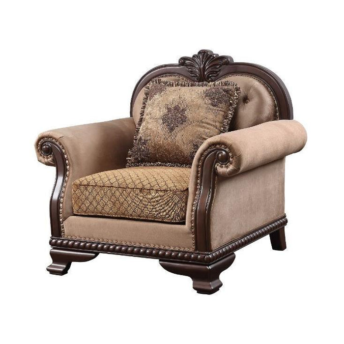 Acme Furniture Chateau De Ville Stationary Fabric Chair 58267 IMAGE 2