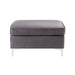 Acme Furniture Jaszira Fabric Ottoman 57375 IMAGE 1