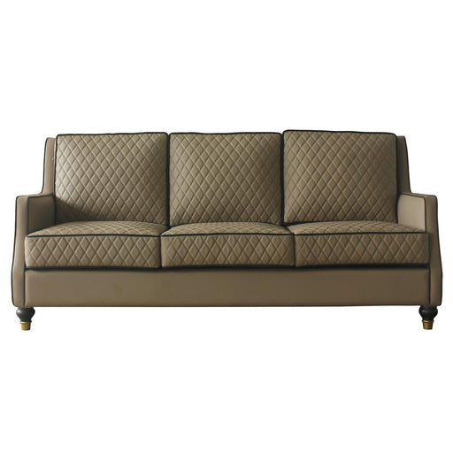 Acme Furniture House Marchese Stationary Polyurethane Sofa 58860 IMAGE 1