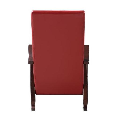 Acme Furniture Raina Rocking Polyurethane Chair 59931 IMAGE 4