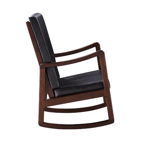 Acme Furniture Raina Rocking Polyurethane Chair 59935 IMAGE 3