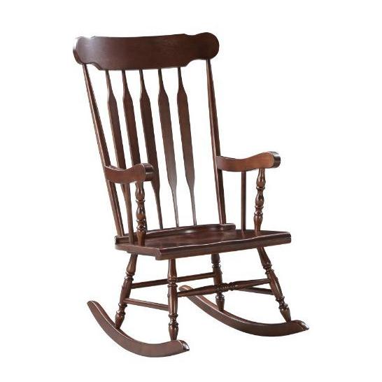 Acme Furniture Raina Rocking Wood Chair 59934 IMAGE 2