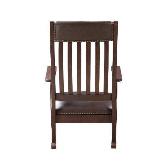 Acme Furniture Raina Rocking Wood Chair 59937 IMAGE 4