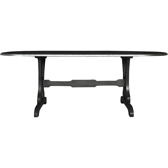 Acme Furniture House Beatrice Dining Table with Trestle Base 68810 IMAGE 2