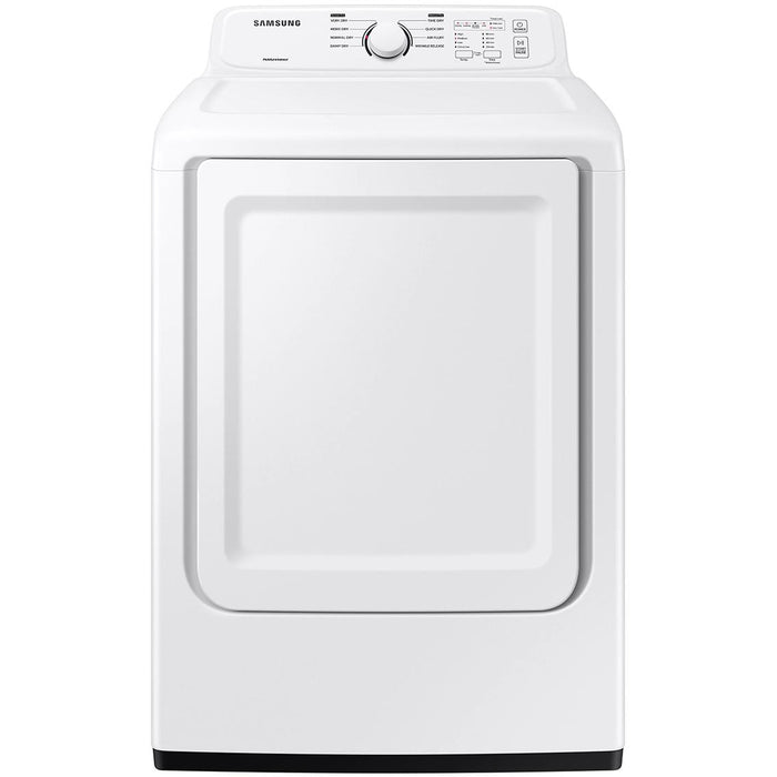 Samsung 7.2 cu.ft. Electric Dryer with 8 Dry Cycles DVE41A3000W/A3 IMAGE 1