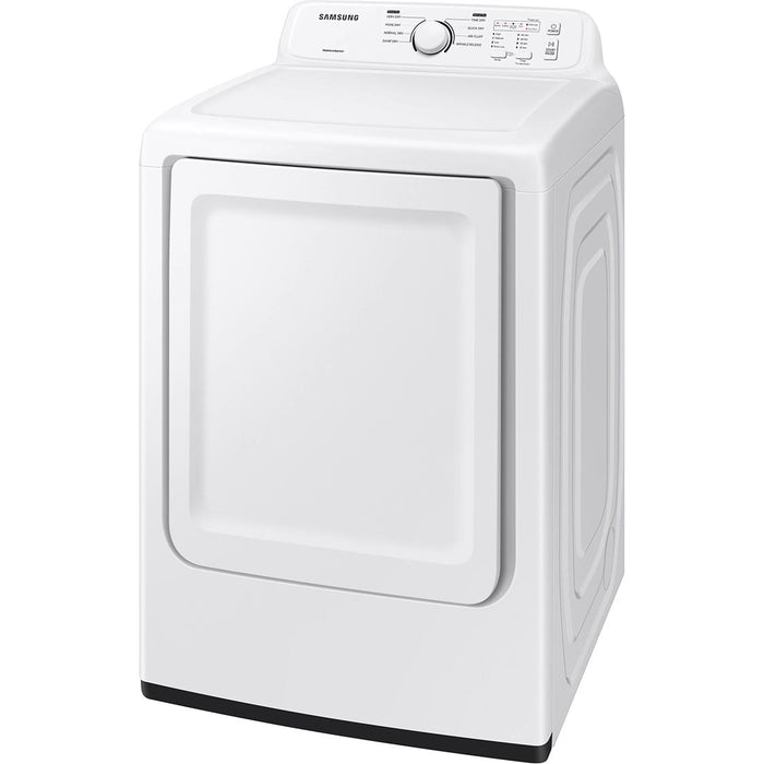 Samsung 7.2 cu.ft. Electric Dryer with 8 Dry Cycles DVE41A3000W/A3 IMAGE 3